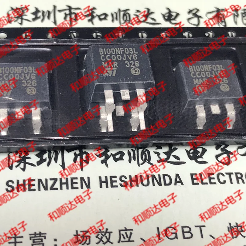 10 шт./лот B100NF03L STB100NF03L новые имеющиеся в 263 30V 100A