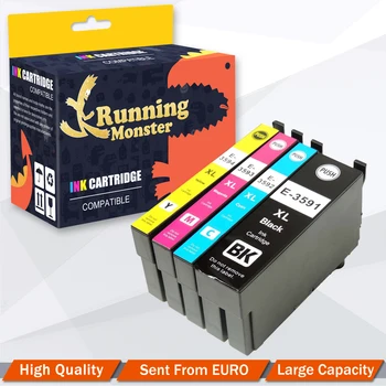 

Compatible Ink Cartridges For Epson 35XL T3591 - T3594 For WF-4740DTWF WF-4730DTWF WF-4720DWF WF-4725DWF printer