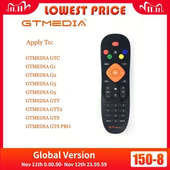 

[Genuine] Remote Control For GTmedia GTC G1 G5 Android TV box with DVB-T2 DVB-S2 DVB-C and ISDB-T combo