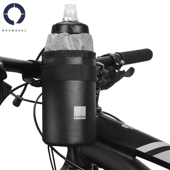 

Roswheel Sahoo Bike Bag Bicycle Handlebar Insulated Drink Water Bottle Bag Kettle Cooler Pack Holder Hydration Carrier