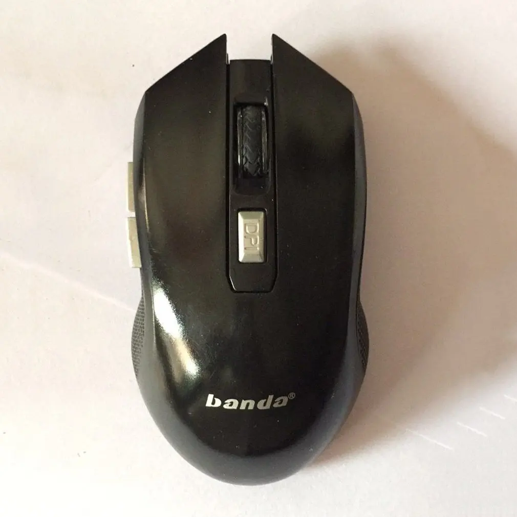 

W172 2.4GHZ Wireless Optical Mouse 1600 DPI 6 Keys Gaming Mouse for Game Office Leisure Use