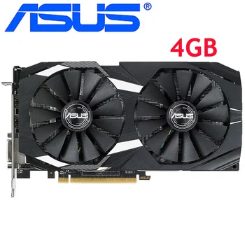 

ASUS Video Card RX 580 4GB 256Bit GDDR5 Graphics Cards for AMD RX 500 Series VGA Cards RX580 4GB RX580 Used DisplayPort HDMI DVI