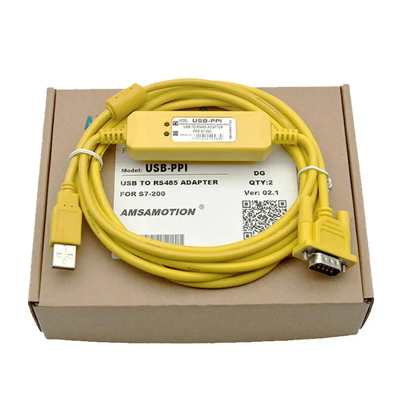USB-PPI ПЛК кабель для Siemens S7-200 серии PLC CPU226