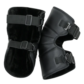 

Motorcycle Knee Pads Motocross Knee Protector Guard Motor Knee Protector Protective Gear Motorbike Riding Knee Black