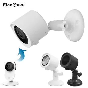 YI-홈 카메라 스탠드, 방수 벽 마운트 홀더, 보호 케이스 포함, YI 홈 카메라 액세서리용 360 도 회전 브래킷