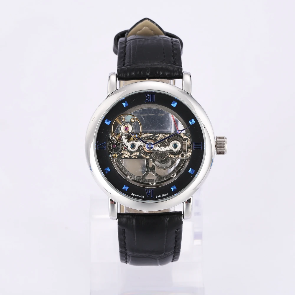 Montres Mécaniques Women Mechanical Clocks Automatic Watches Selfwind Skeleton Timepieces Femme Luxe Ladies Hour