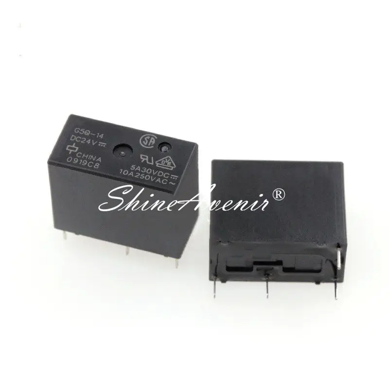5pcs/lot Relay G5Q-14-5VDC 12VDC 24VDC 5PIN G5Q-1A-5VDC 12VDC 24VDC G5Q-1A4-5VDC 12VDC 24VDC 5V 12V 24V 4PIN Original in stock