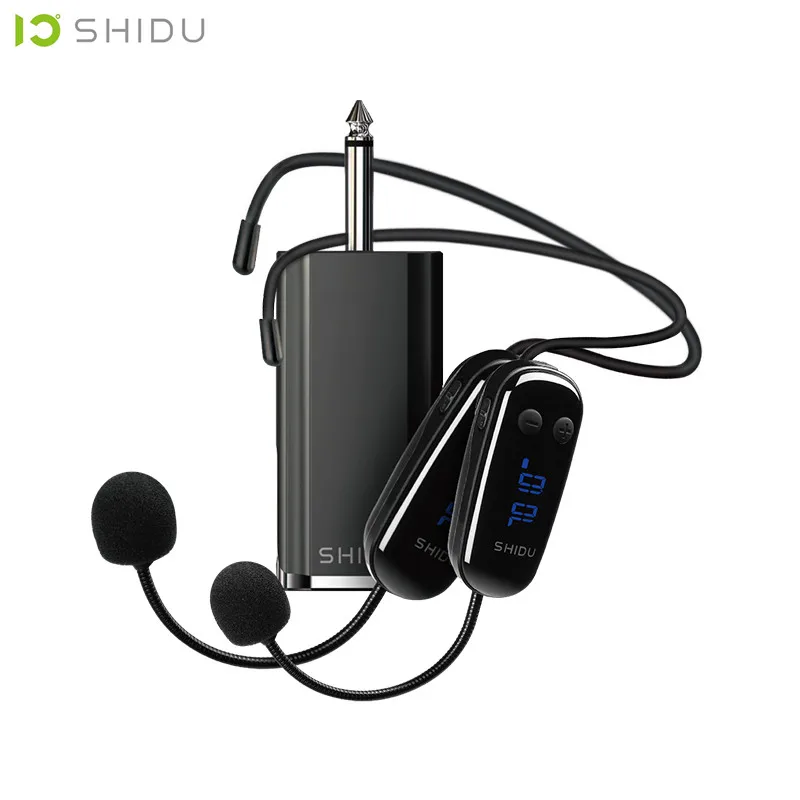 Профессиональный двойной микрофон мощный UHF беспроводной великолепная звуковая