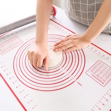 

Multiple Specifications Silicone Baking Mat Eco-Friendly Mat For Rolling Dough Pad Large Non-stick Oven Patisserie Baking Tool