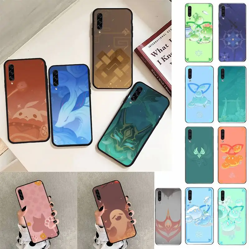 

Genshin Impact Game Phone Case For Samsung Galaxy A30 A20 S20 A50S A30S A71 A10 A10S A6 plus Fundas Coque Bumper