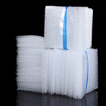 

50Pcs/Lot Bubble Envelopes Wrap Mailing Bags Transparent Pouches Packaging PE Mailer Bags Shipping Envelopes Bag Dropshipping