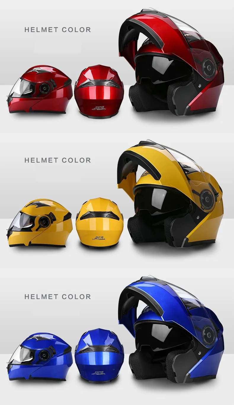 Электрический аккумулятор для мотоцикла открытые шлемы все сезоны универсальные шлемы для мужчин и женщин портативный полный покрытый