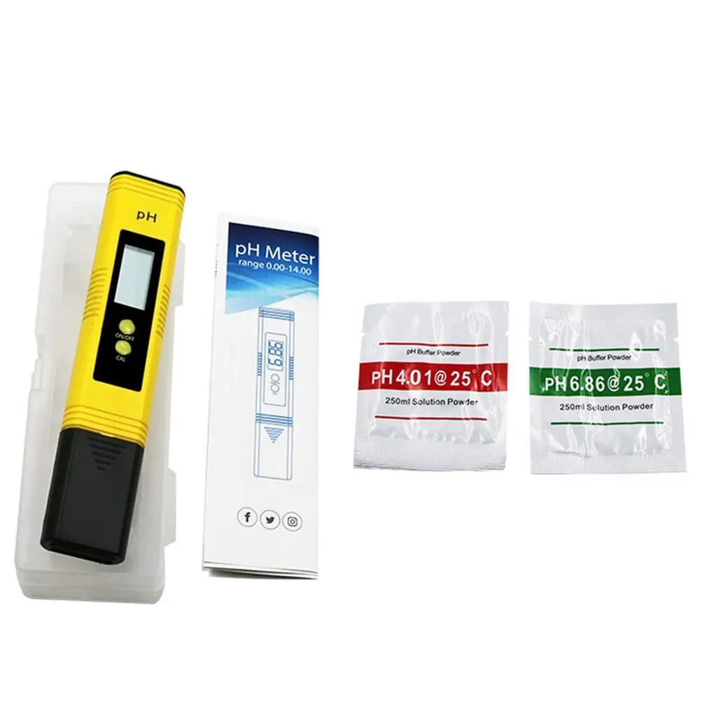 

Ph Meter High Precision Water Quality Testing Pen Tds Meter Backlight Water Purity Filter Measuring Tools