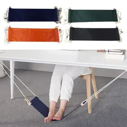 Mini hamac Portable, chaise de bureau, coussin de pieds suspendu à l'extérieur, repos, accessoires de bureau 