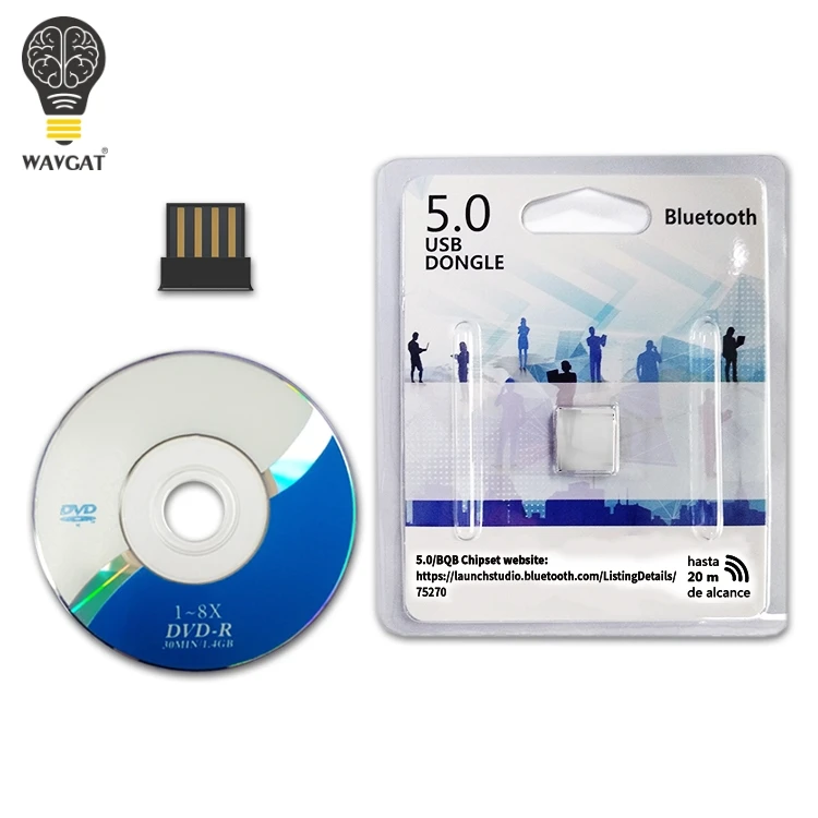 

Wireless USB Bluetooth 5.0 Adapter Computer Audio Music Receiver Bluetooth Transmitter For TV PC Laptop Keyboard Mouse