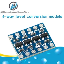 Módulo bidirecional 5v do conversor do nível da lógica iic i2c a 3.3v para arduino