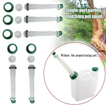 

5 Sets of Gas Can Fuel Spout Cap Kit Replacement Industrial Spout Parts K888