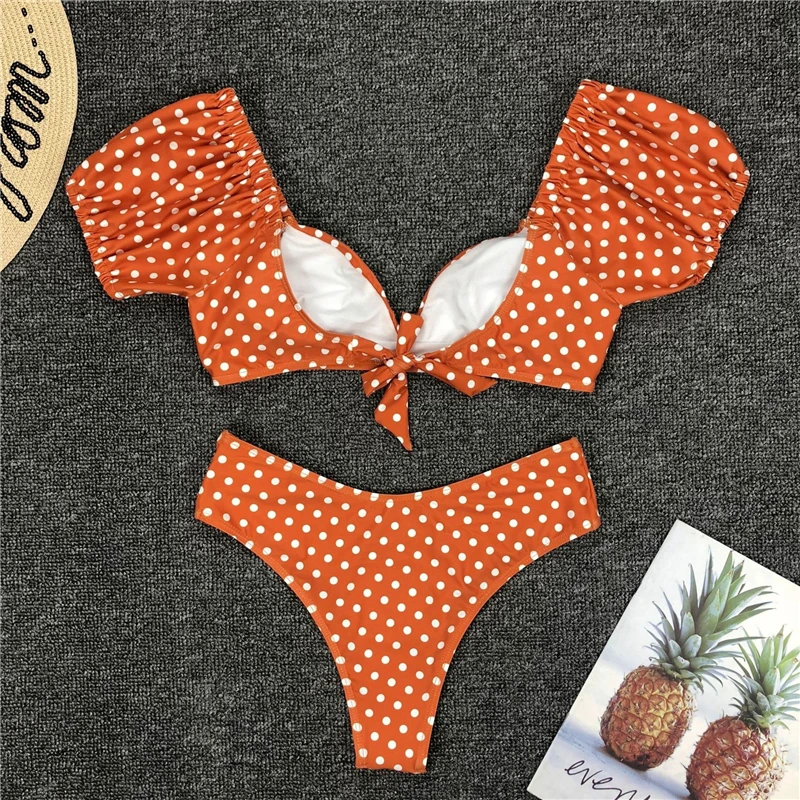 Bikinis Women Plaid Swimsuit Ruffles Swimwear Bathing Suits Female Biquinis Set Women Deep V Bikinis 2020 Sexy Swimming Suit S-L