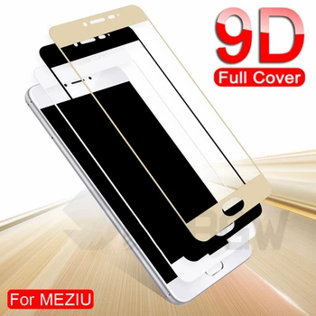 Перейти на Алиэкспресс и купить 9D полное Защитное стекло для Meizu M3 M5 M6 Note M6 M6S M6T M3S M3E M5S M5C Pro 7 Plus закаленное защитное стекло для экрана