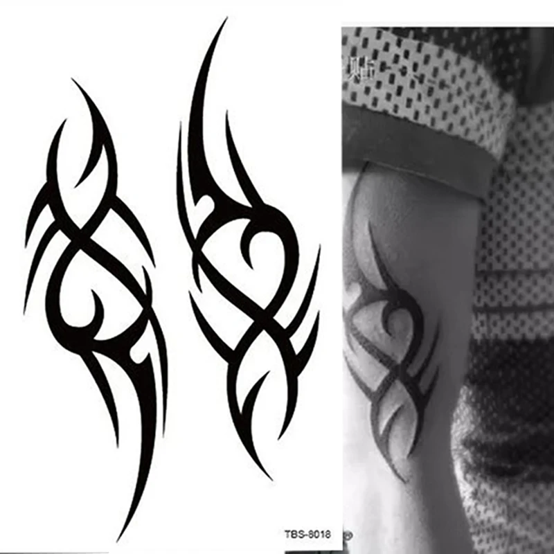 Russia Totem Waterproof Temporary Tattoo Men's Eagle Lotus Mandala Eye Flame Water Transfer Fake Tatto tattoo sticker temporary tattoos tattoo stencil