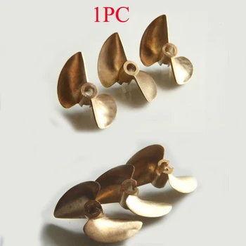 

1PC Marine 2 Blade Propeller Diameter 38mm 40mm 44mm 48mm Brass Paddle Aperture 4.76mm Shaft Props for RC Boat Model Accessories