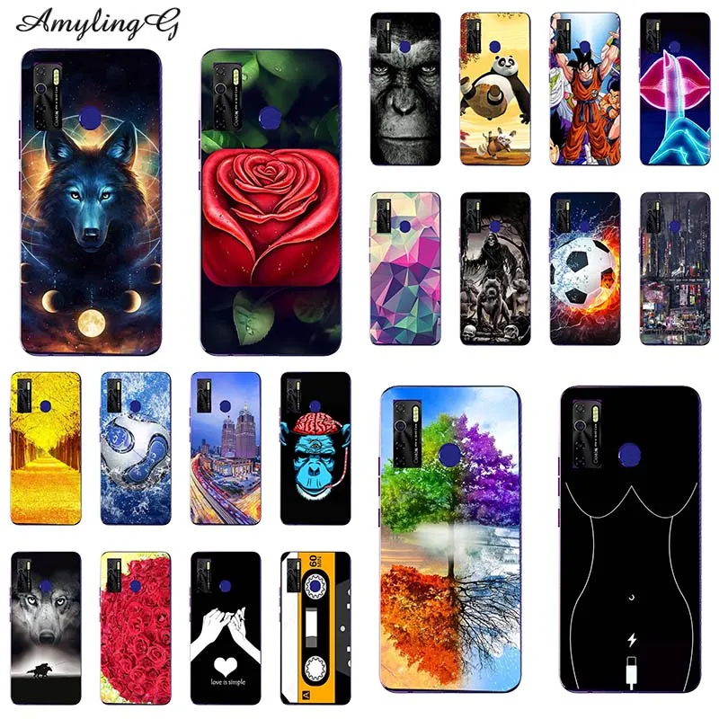 Чехол для телефона Tecno Spark5 Pro Camon 15 6 55 &quotцветной Spark 5 Paint Camon15 Air Print Soft | Мобильные