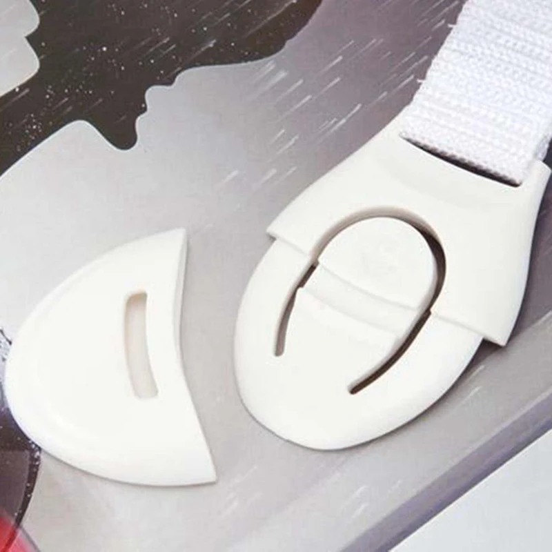 10Pcs Baby Safety Lock Drawer&Toilet Lock Multi-function Cloth Belt Safety Kids Baby Safe Care Protection Products