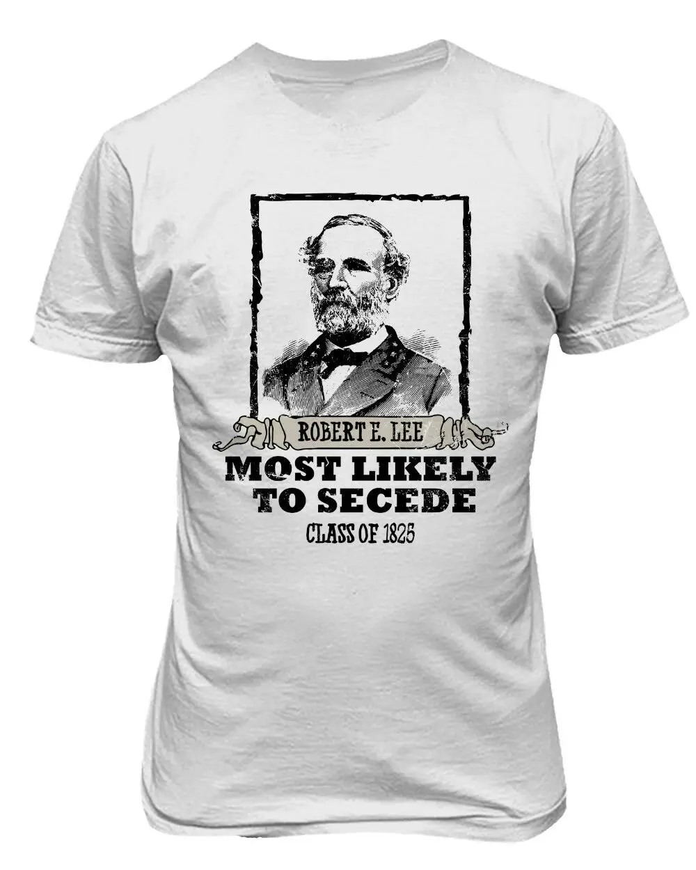 Рубашка с надписью «Confederate» и надписью «Civil War Secede»; Мужская футболка - Цвет: 1