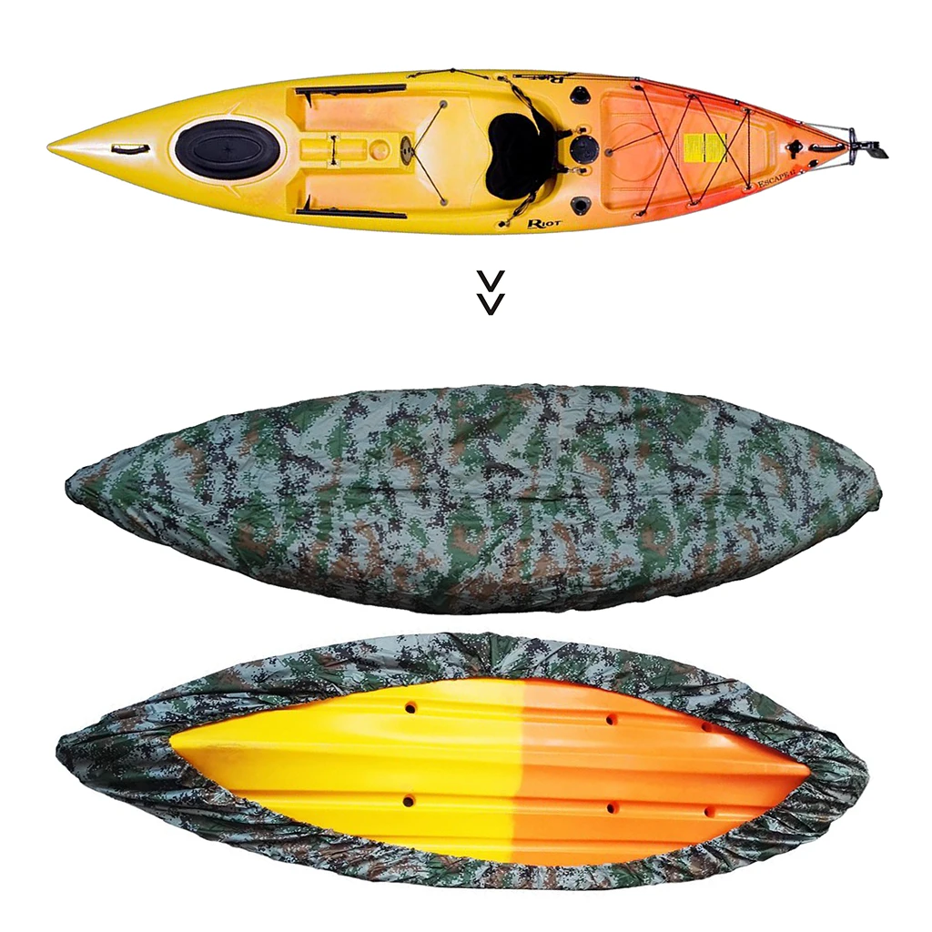 Водонепроницаемый каяк чехол для хранения рыболовные аксессуары для каноэ Камуфляж Водонепроницаемый щит для хранения транспортировки
