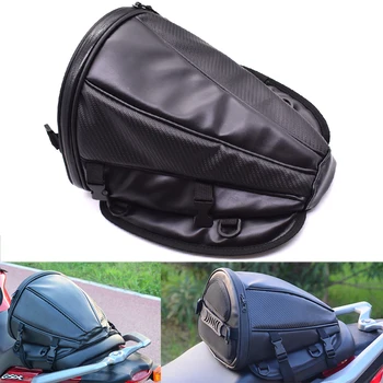 

carbon fiber color motorcycle tail bag seat backpack custom travel hand bag for Honda CBR600RR CBR1000RR for Yamaha MT-09 MT-07