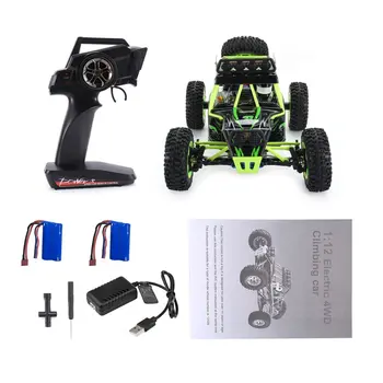 

Wltoys XKS 1/12 2.4G 4WD High Speed Electric Brushed Crawler Desert Truck RC Offroad Buggy Vehicle with LED Light