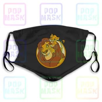 

Dust Mask with Filter The Lion King Mufasa And Simba Washable Reusable Mask