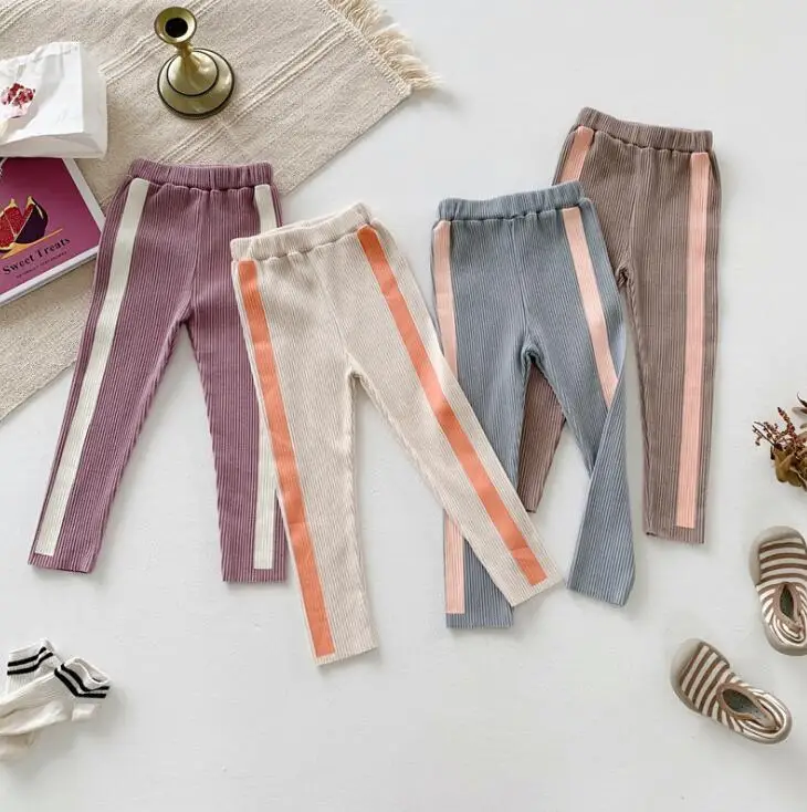 

2019 New Wholesale Girls Leggings Fashion Autumn Cotton Soft Girls Leggings 2-7 Years PZ52