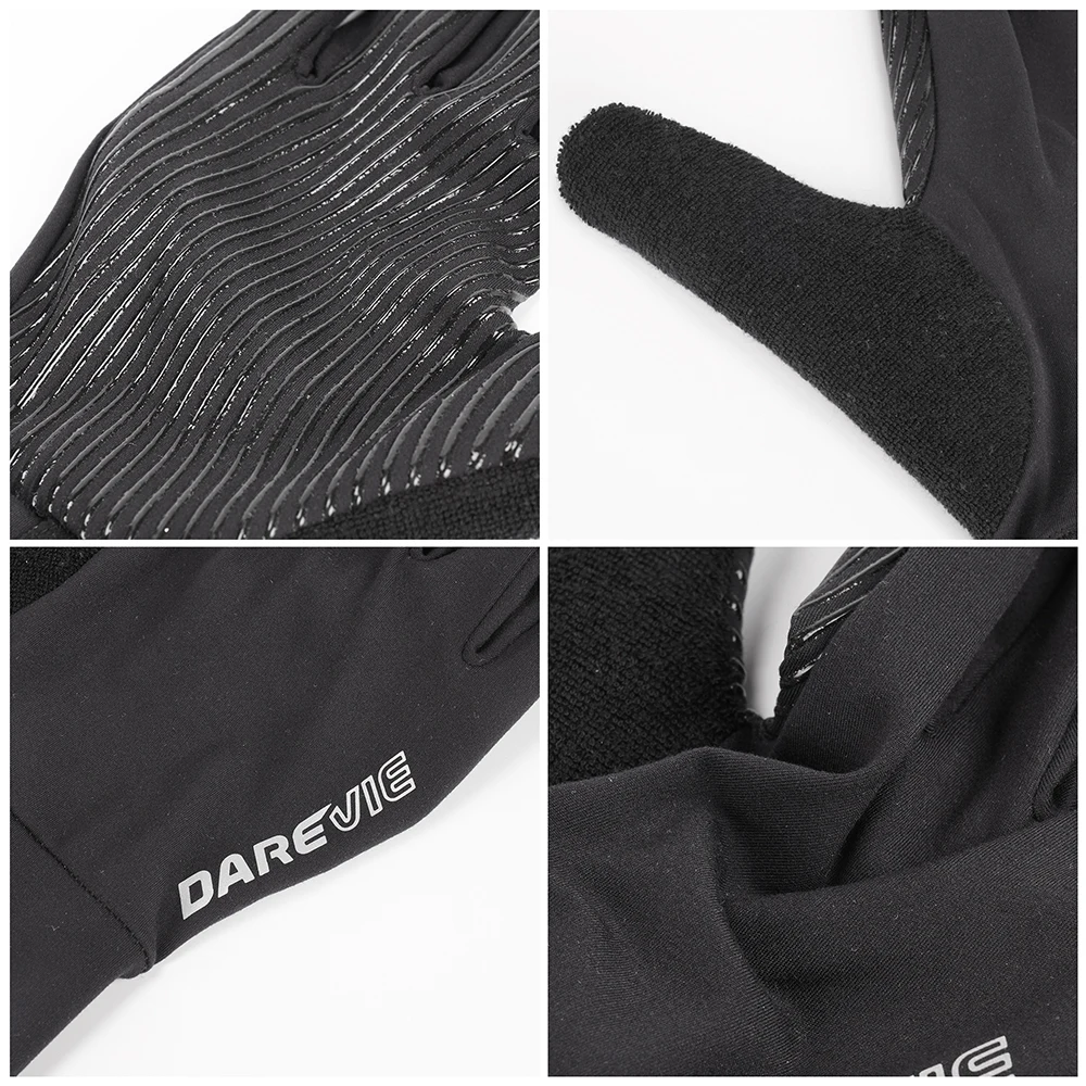 DAREVIE Cycling Gloves Full Fingers Warm Men‘S Women Cycling Gloves High Quality Breathable Non-Slip Touch Screen Bike Gloves 5