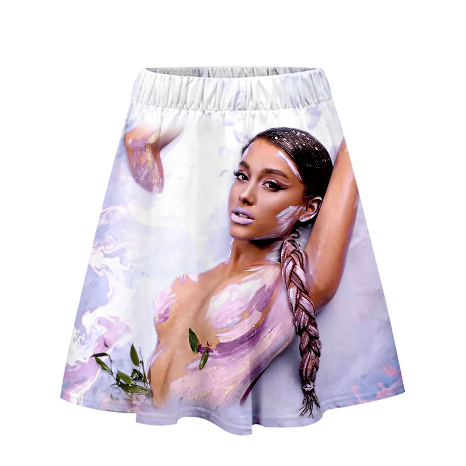 FADUN Tommee 3D Ariana Grande принт Женская пикантная юбка Повседневная Harajuku Дамская Горячая Распродажа шорты Kawaii Kpop размера плюс XXL