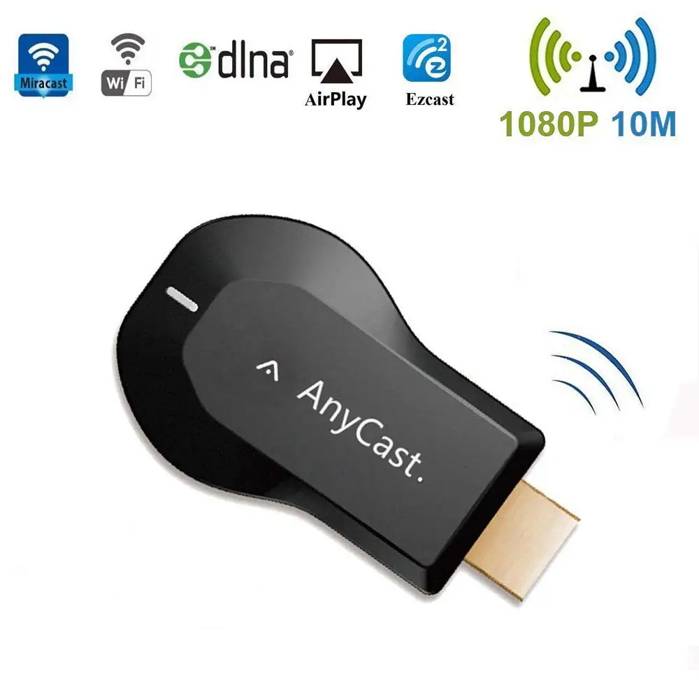 Dongle d'affichage WiFi Sans fil 1080P Clé TV HDMI Compatible DLNA Miracast