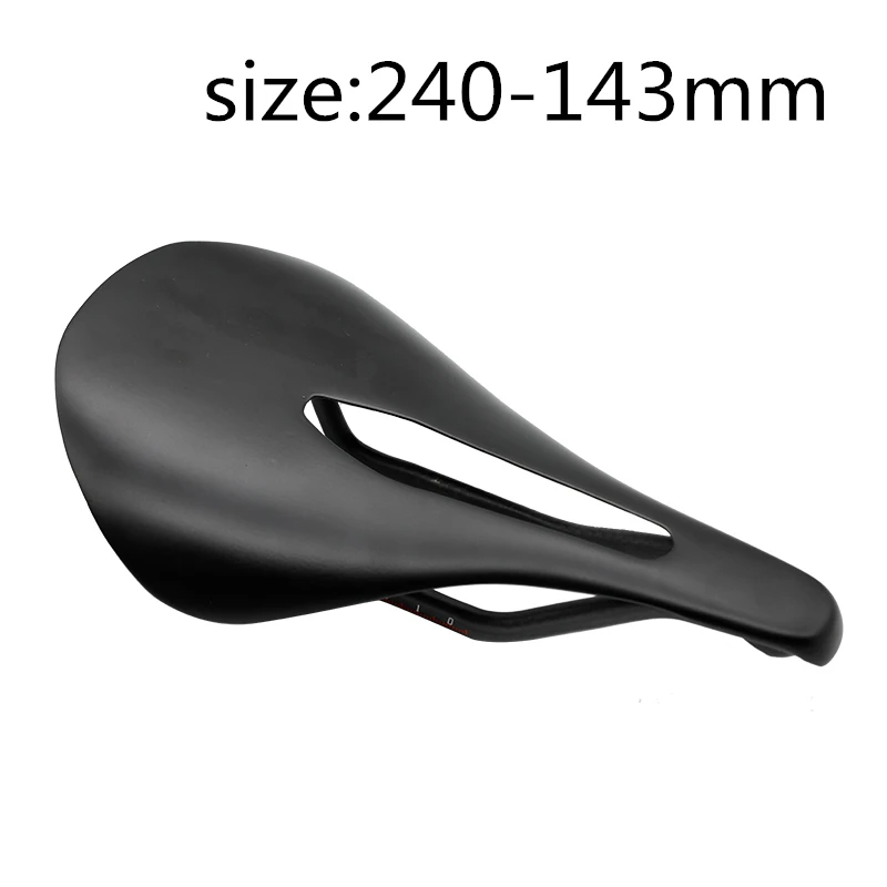 240-143mm EC90 полный углеродного волокна седло 100 г горный велосипед седло для горного велосипеда для шоссейного велосипеда седло велосипед высокого качества части 240 mm-143/155 мм - Цвет: 240-143mm