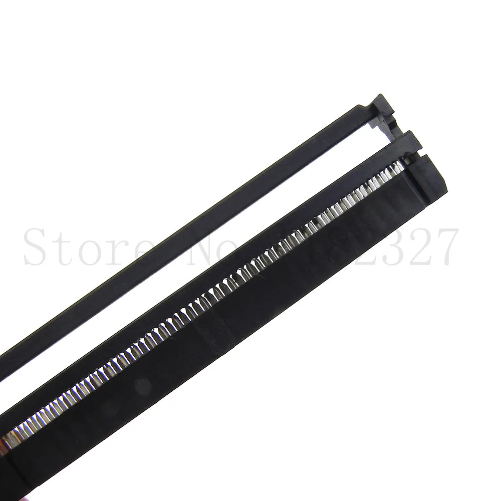 Plastic IDC connector 2x32mm black color 5