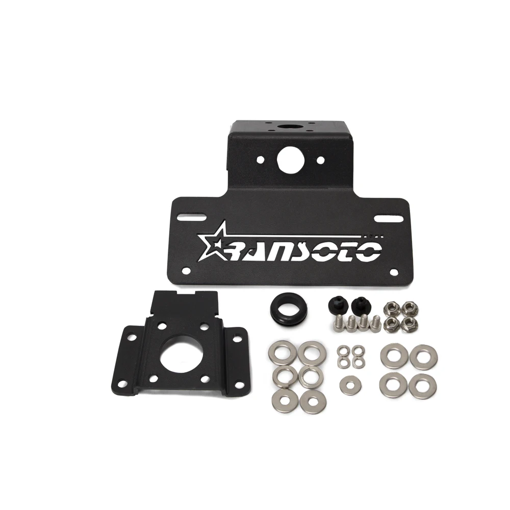 

Motorcycle Accessories License Plate Holder Plate Bracket Replacement Fender Eliminator Kit Fit for Yamaha FZ-07&MT-07 2014-2019
