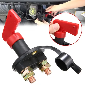 

1pc 200A DC 60V Car Truck Boat Camper Battery Isolator Disconnect Cut Power Switch Resistance Switch Battery Insulation Tool