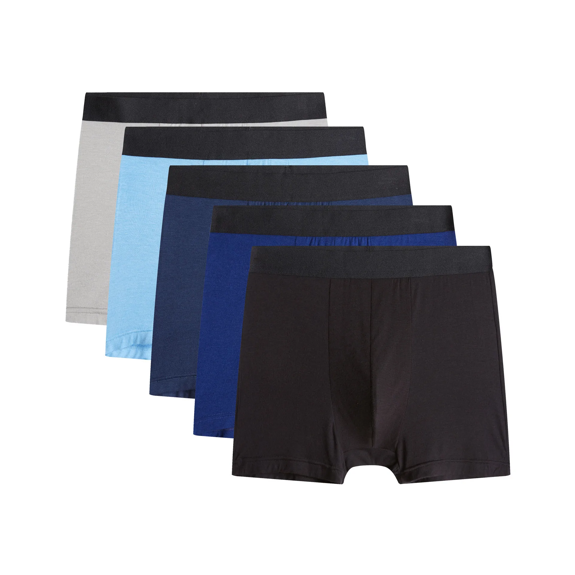 3 шт./лот нижнее белье мужские боксеры homme Ropa Interior Hombre трусы дышащее волокно из бамбука Мужские трусы боксеры нижнее белье модал