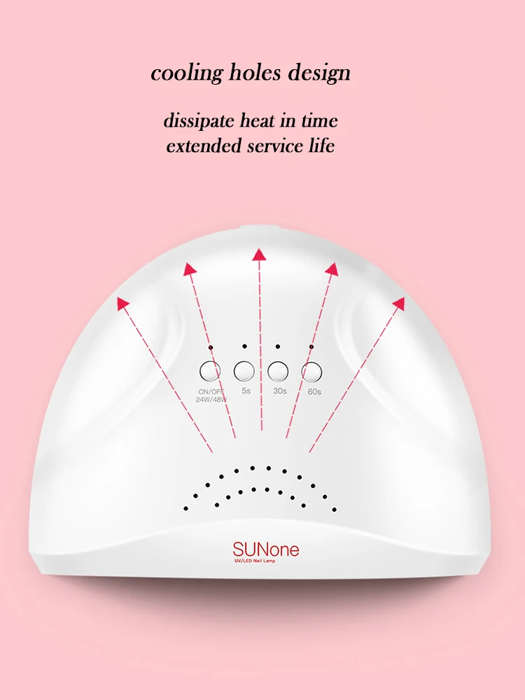 Лампа для ногтей 48 Вт УФ-лампа для гель-лака светодиодный светильник для ногтей 30 светодиодный S Сушилка для ногтей 3 таймера ледяная лампа для маникюрного аппарата инструменты для дизайна ногтей