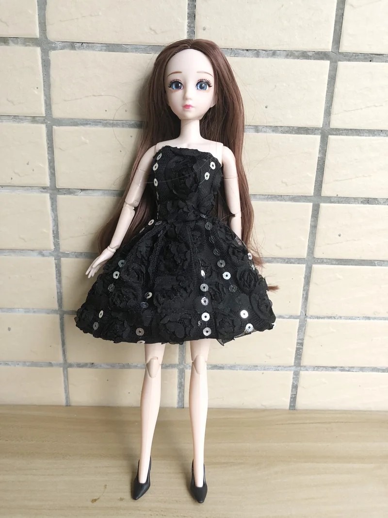Новинка 1/6 BJD кукла благородное Цветочное платье красивые вечерние платья ручной работы модная юбка для 30 см Кукла лучший подарок для девочек - Цвет: Style 11