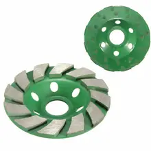 Disque de meulage pour coupe de pierre de béton, 1 pièce de 4 pouces, disque de meulage pour coupe de Segment de diamant