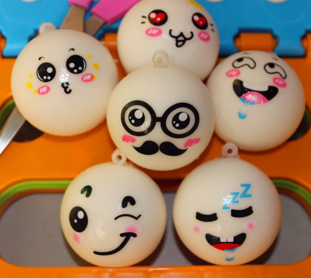 Автомобильные украшения Squeeze Stress Reliever мягкое лицо ароматические медленно поднимающиеся игрушки