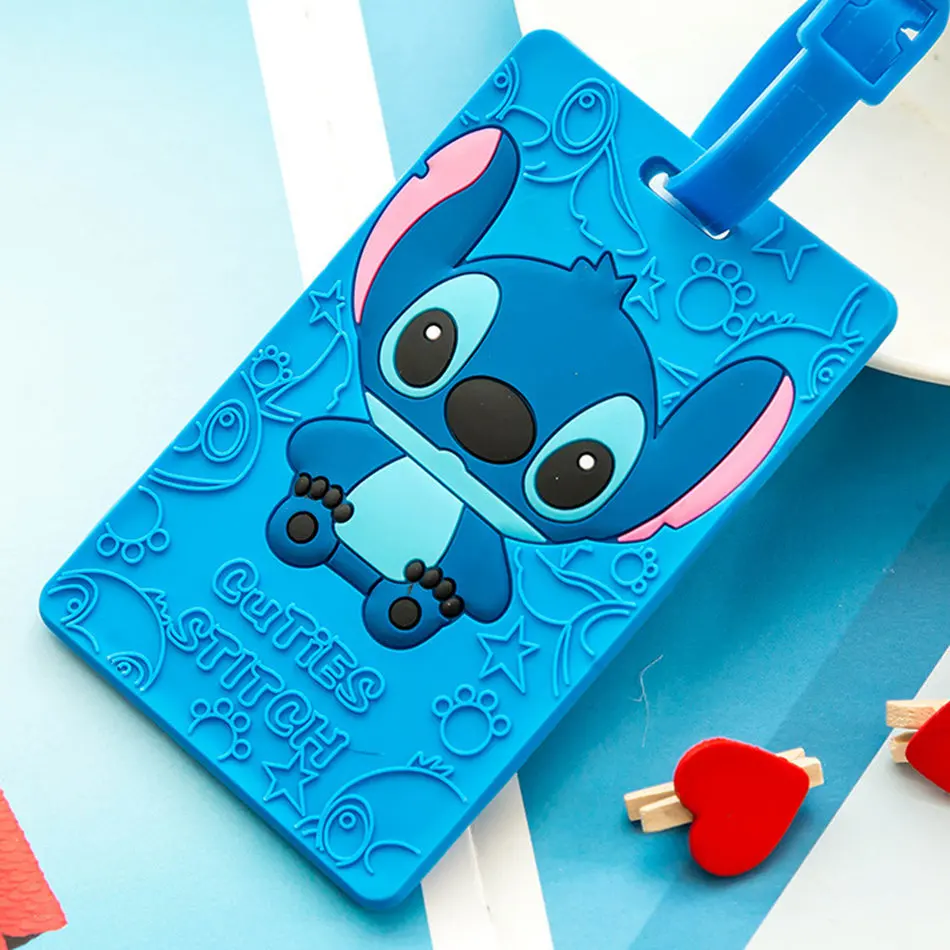 6 Cartoon Dinosaur Airplane Luggage Tags Suitcase ID Address Silica Gel Holder Baggage Boarding Portable Label Travel Accessories - Цвет: 6