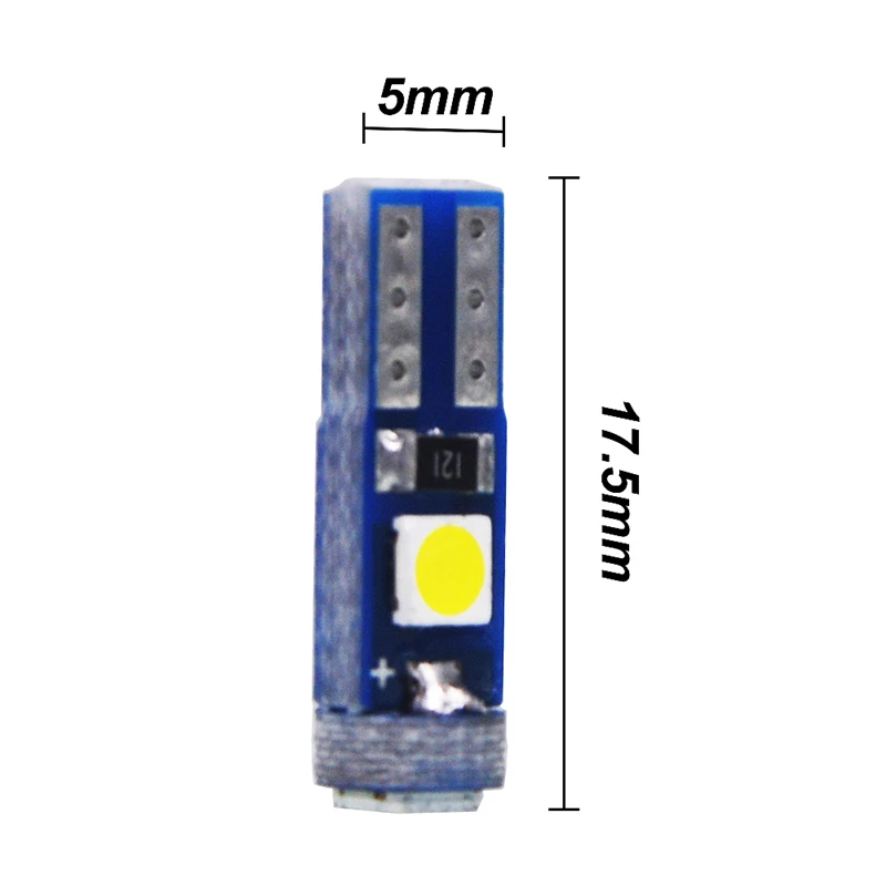100 шт. T5 3030 SMD W1.2W 73 74 3 светодиодный s автомобильный инструмент: клин Панель Спидометр Тахометр кластерная лампа Dash светодиодный лампы