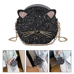 1pc moda bolsa de ombro gato dos desenhos animados cruz corpo saco mulher portátil