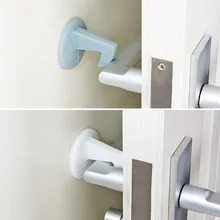 Дверная ручка краш-коврик набор креативный силиконовый с крюком настенная подушка коврик домашняя дверь анти-флип коврик дверной стоп