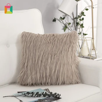 

Super Soft Faux Fur Cushion Cover Fluffy Pillowcase Plush Throw Pillow Cases Home Decor Pillowcover Home Decoration Cozy